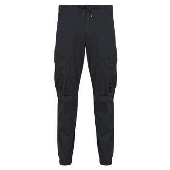Jack & Jones JPSTKANE NOAH CUFFED CARGO men’s Trousers in Black Jack & Jones JPSTKANE NOAH CUFFED CARGO men’s Trousers in Black