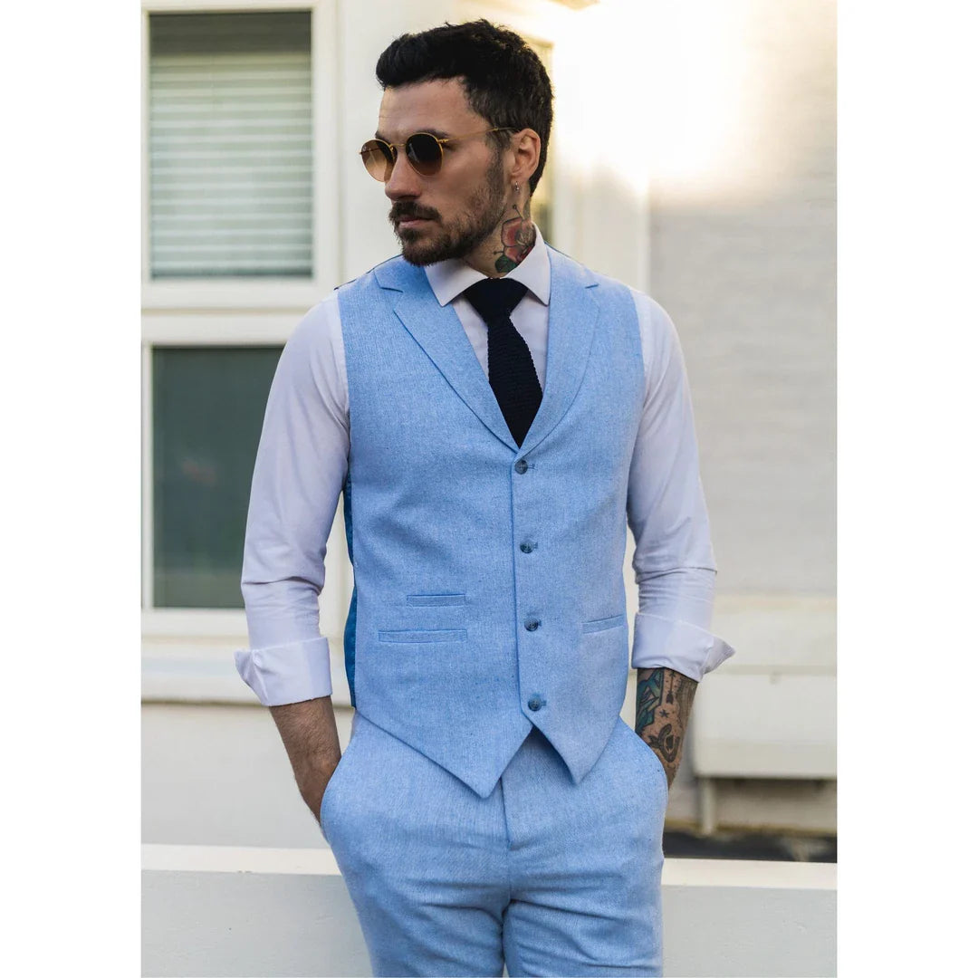 TP- – Men’s Summer Suit Waistcoat Trousers Linen Formal Royal Blue Wedding – ” Vest ” Trousers TP- – Men’s Summer Suit Waistcoat Trousers Linen Formal Royal Blue Wedding – ” Vest ” Trousers