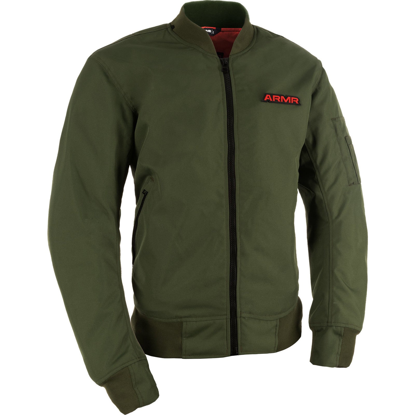 ARMR Bomber . Motorcycle Jacket – Khaki – -” | | -“
