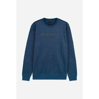 Enorsia Heavy Pique Terry Crew Neck Sweatshirt men’s Sweater in Blue Enorsia Heavy Pique Terry Crew Neck Sweatshirt men’s Sweater in Blue
