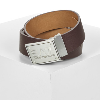 Emporio Armani EA TRAIN CORE ID U BELT REVERSIBLE men’s Belt in Brown Emporio Armani EA TRAIN CORE ID U BELT REVERSIBLE men’s Belt in Brown