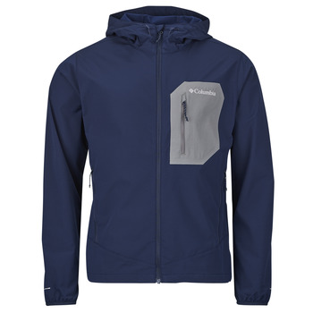 Columbia TALL HEIGHTS III HOODED SOFTSHELL men’s Jacket in Marine Columbia TALL HEIGHTS III HOODED SOFTSHELL men’s Jacket in Marine