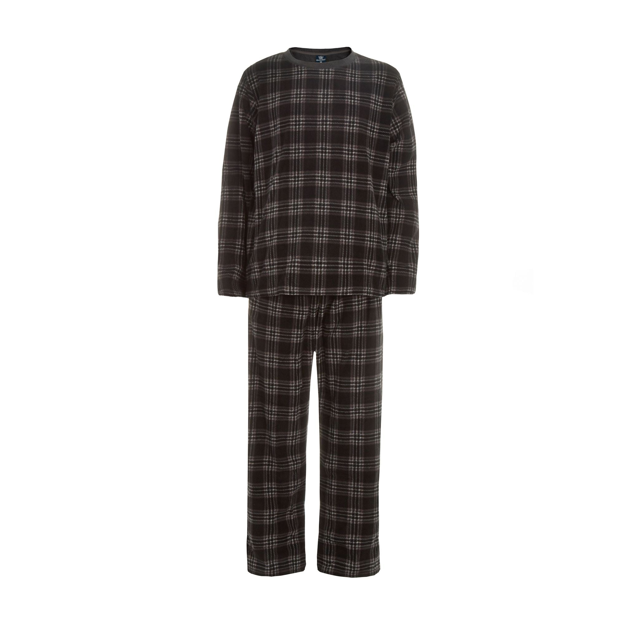 Mens Fleece Long Sleeve Top Pyjamas Sets Mens Fleece Long Sleeve Top Pyjamas Sets