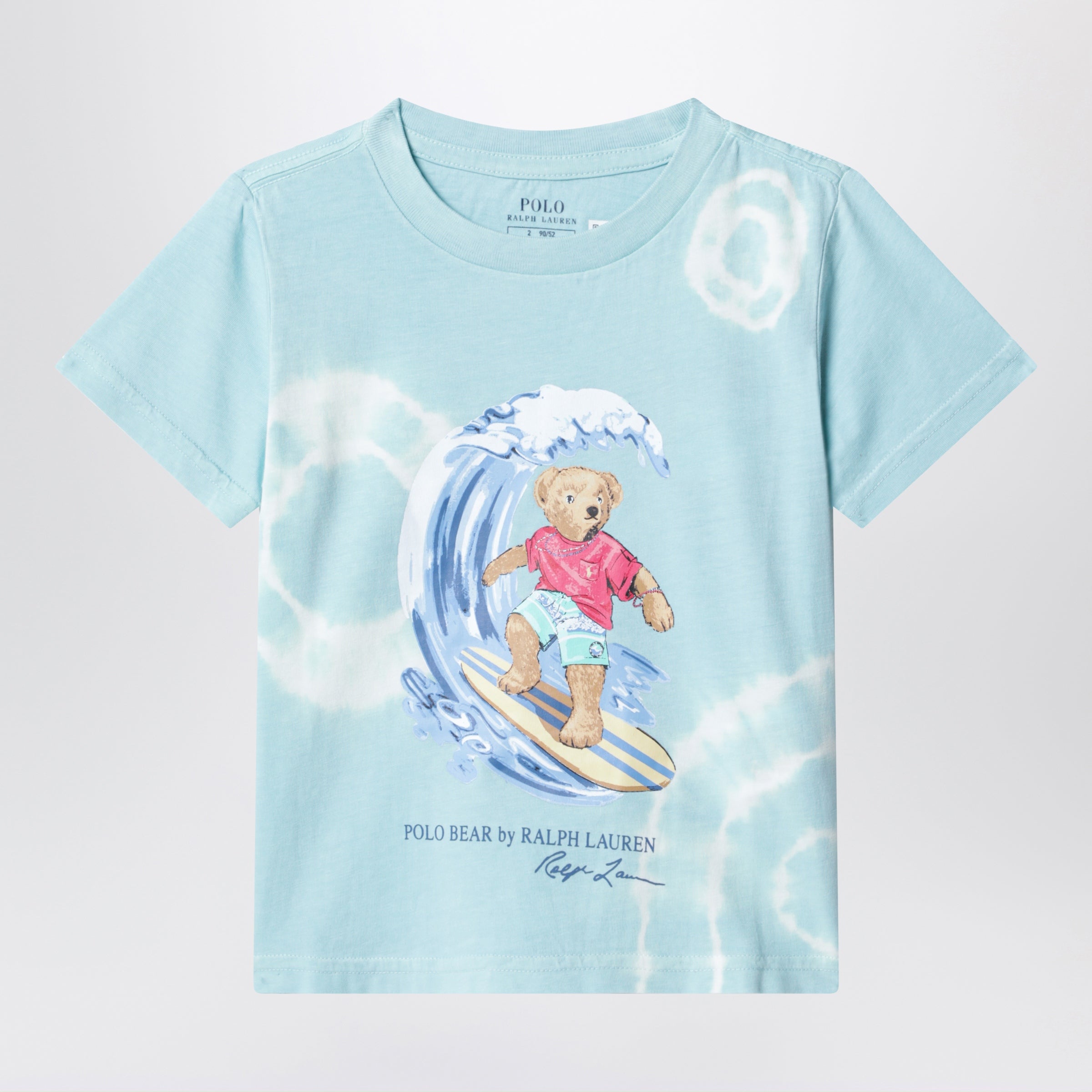 Polo Bear tie-dye cotton shirt Polo Bear tie-dye cotton shirt