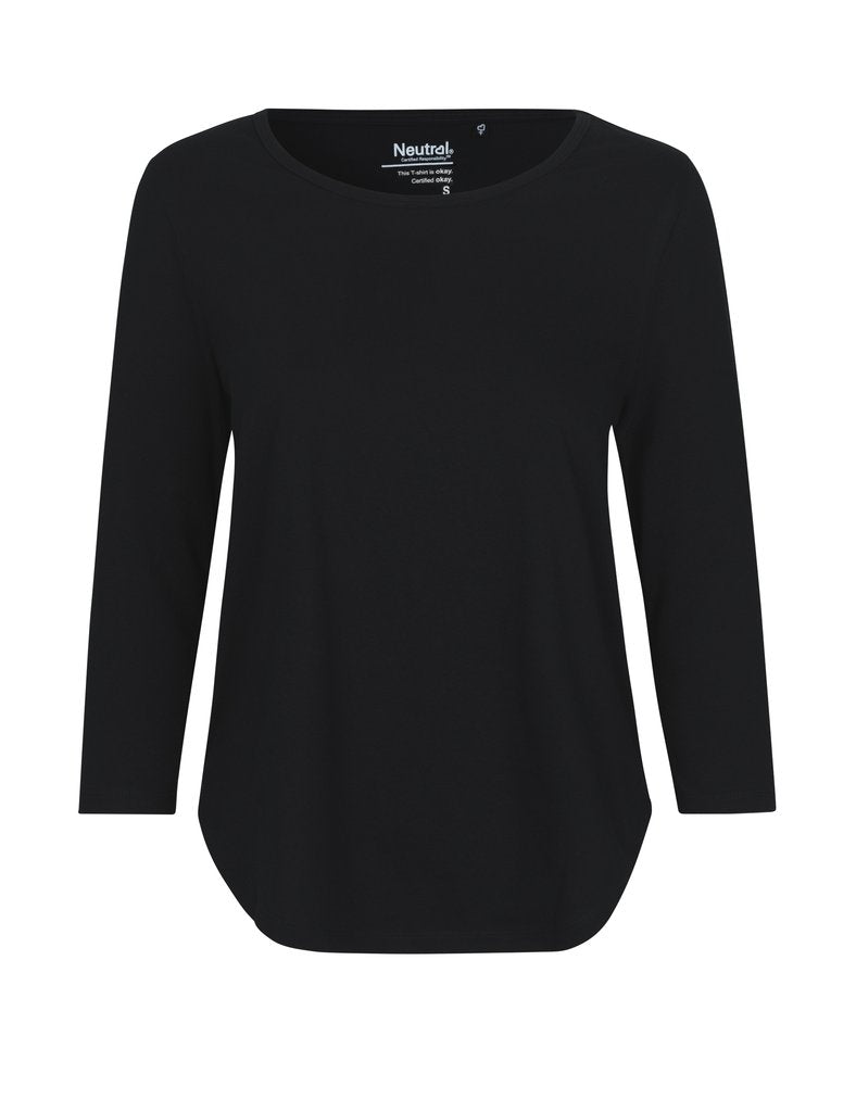 Fairtrade Organic Loose Sleeve shirt – L Black Fairtrade Organic Loose Sleeve shirt – L Black