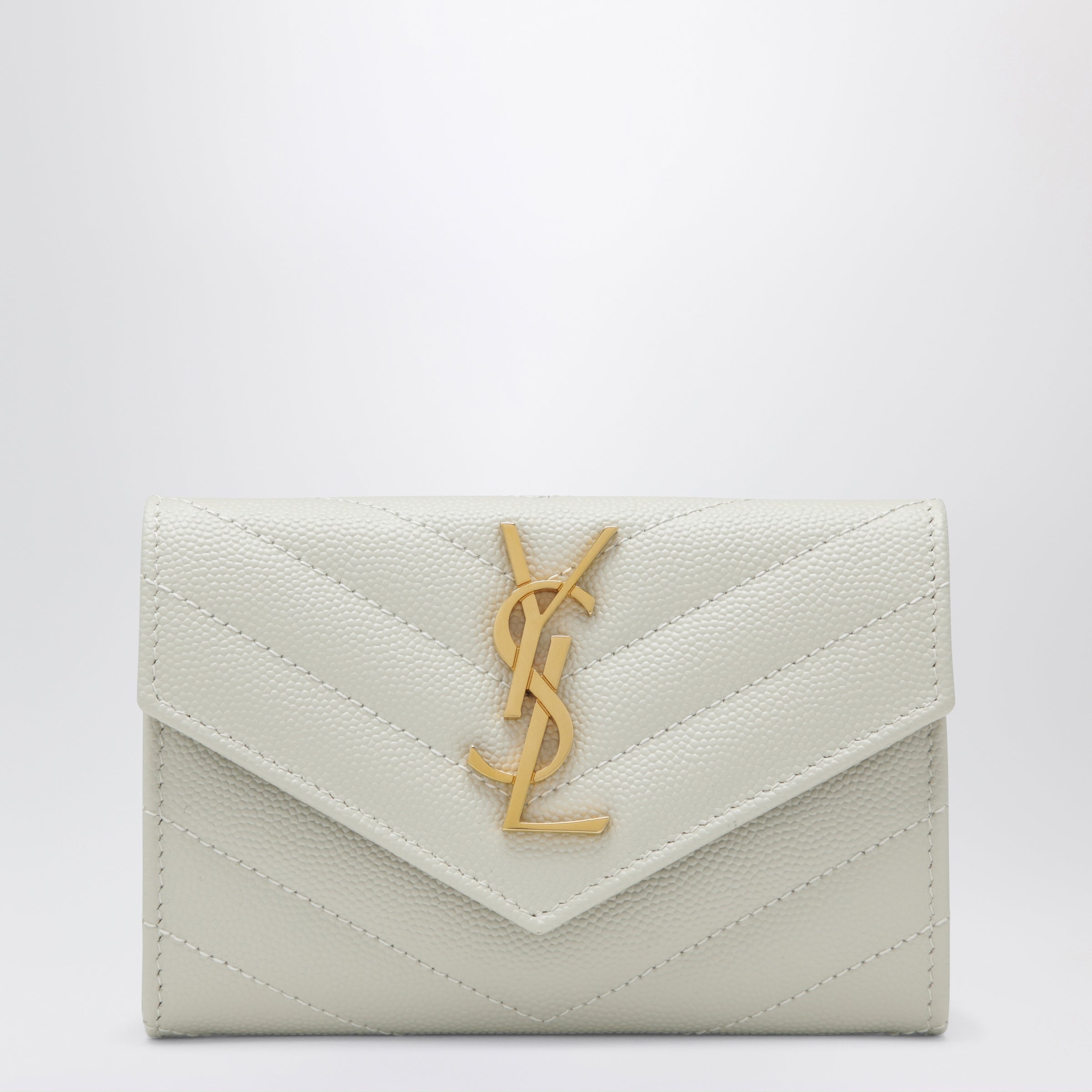 Monogram Envelope small wallet in cream Monogram Envelope small wallet in cream