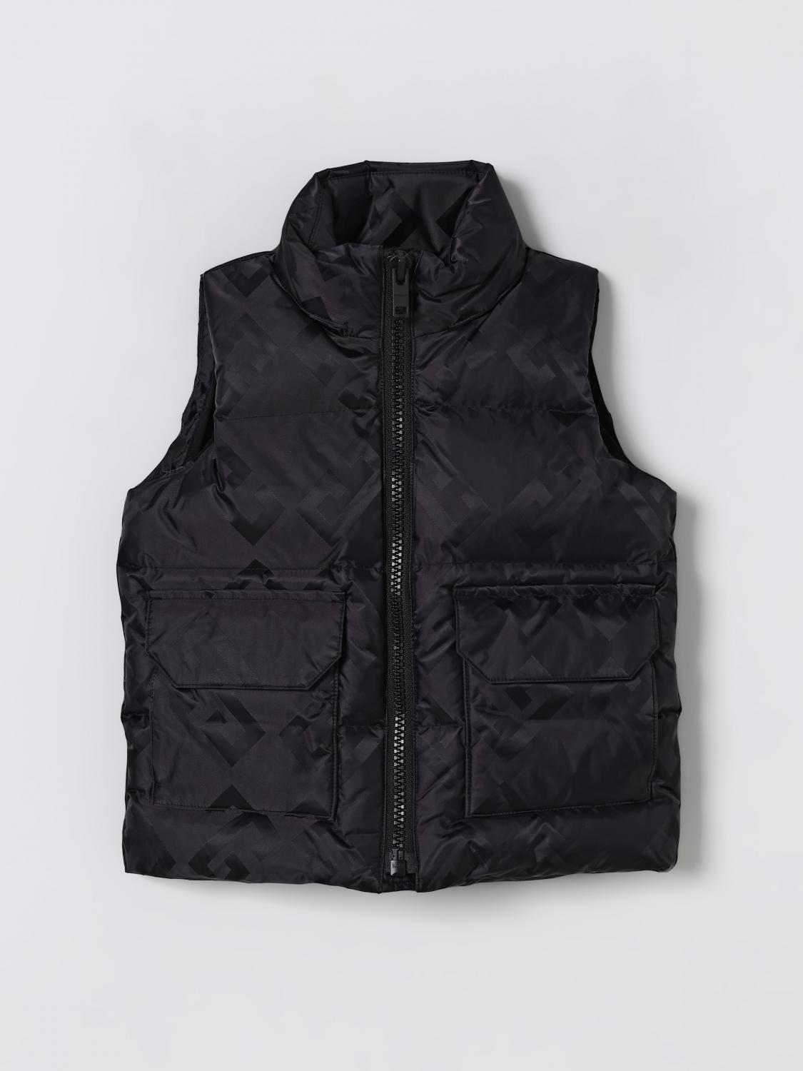 GIVENCHY Waistcoat Kids color Black GIVENCHY Waistcoat Kids color Black