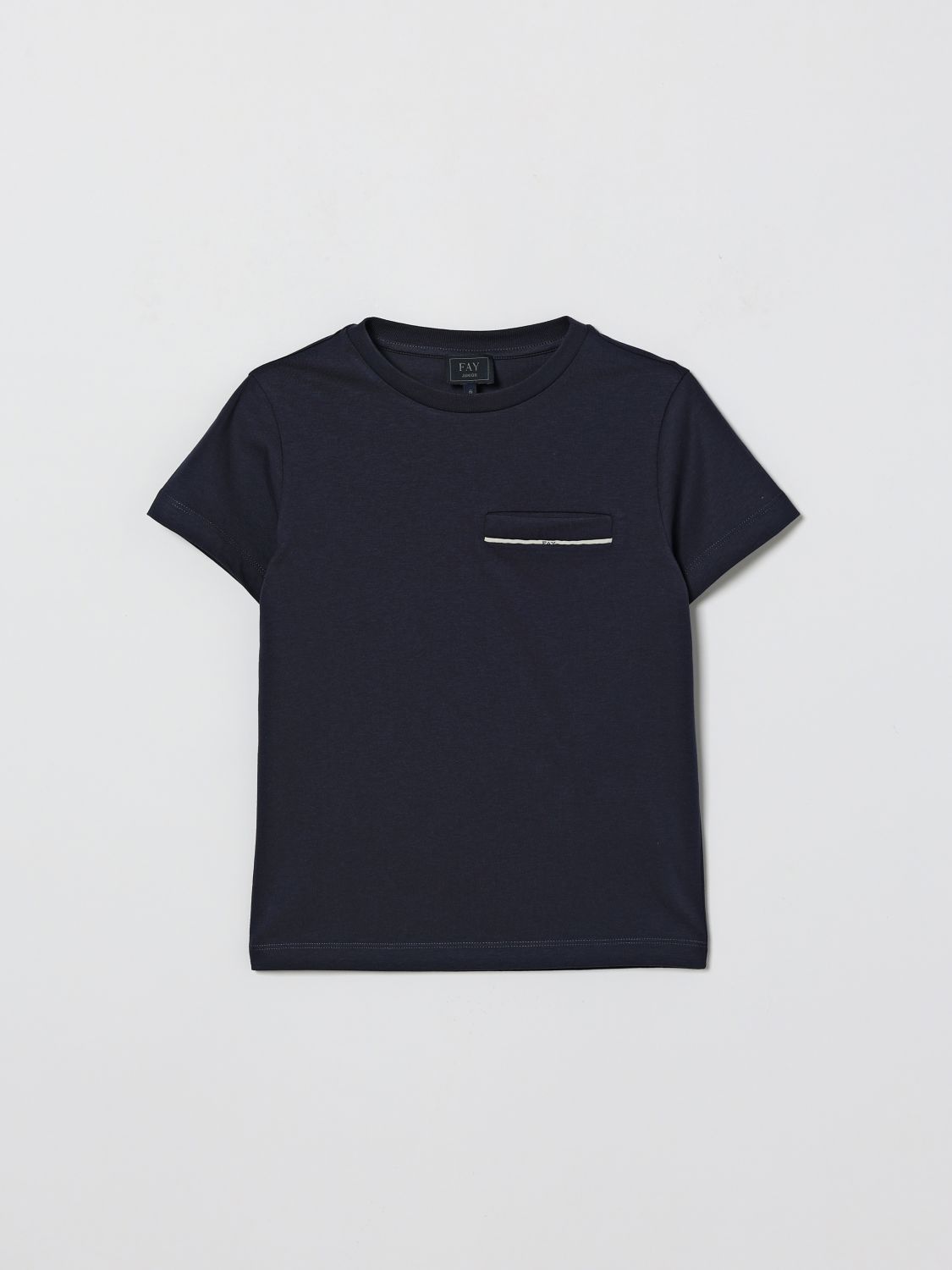 FAY JUNIOR Shirt Kids color Blue FAY JUNIOR Shirt Kids color Blue