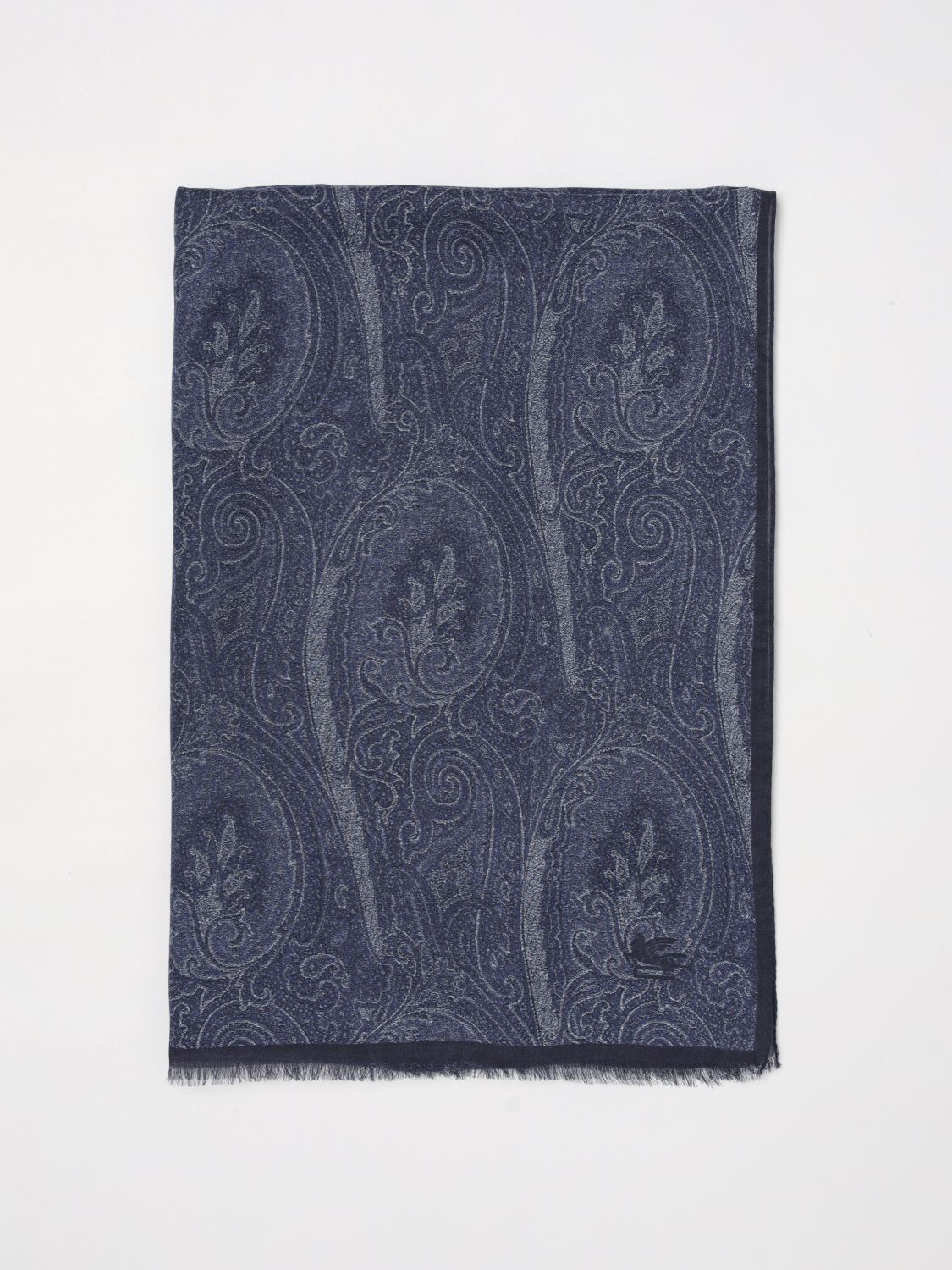 ETRO Scarf Men color Blue ETRO Scarf Men color Blue