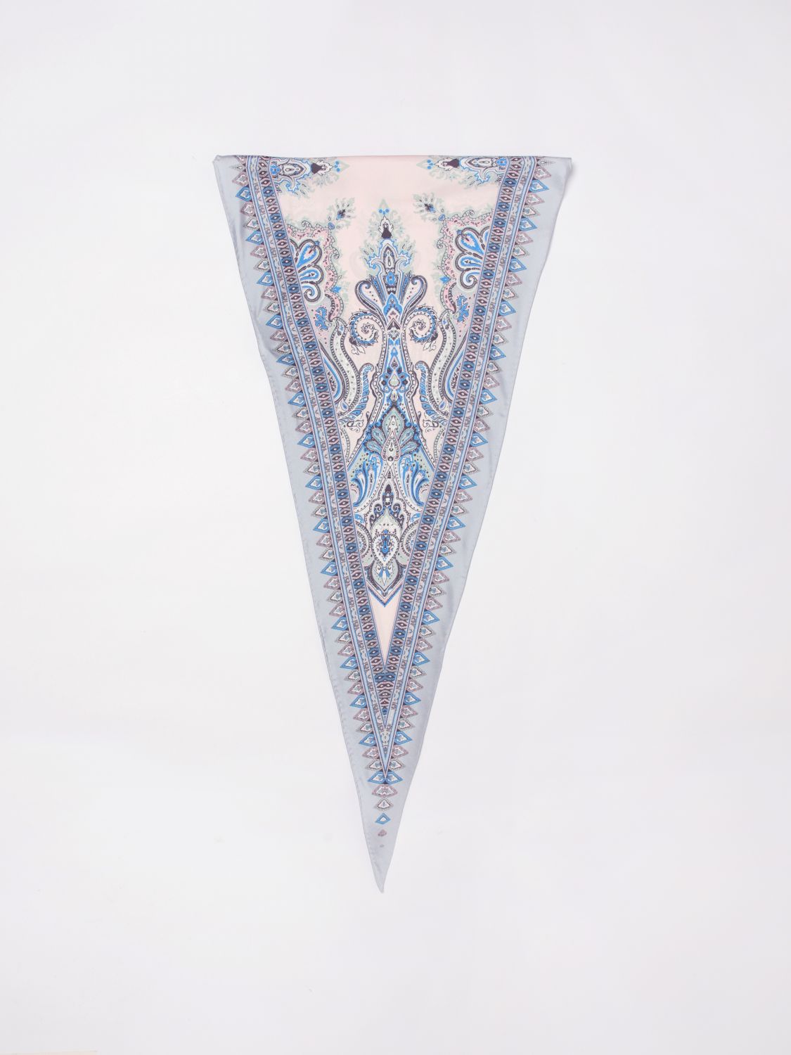 ETRO Neck Scarf Men color Blue ETRO Neck Scarf Men color Blue