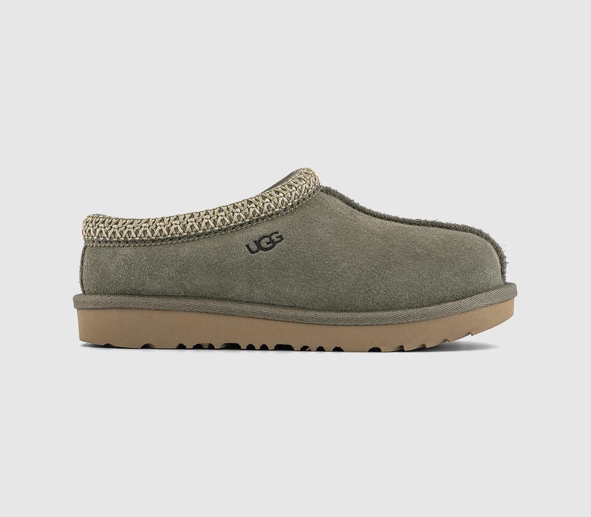 UGG Tasman II Kids Slippers Moss Green, Youth UGG Tasman II Kids Slippers Moss Green, Youth