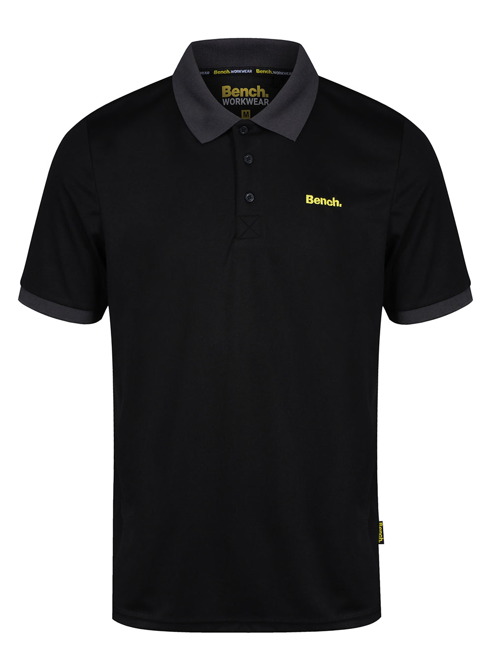 Bench Workwear Black Georgia Polo Shirt Bench Workwear Black Georgia Polo Shirt