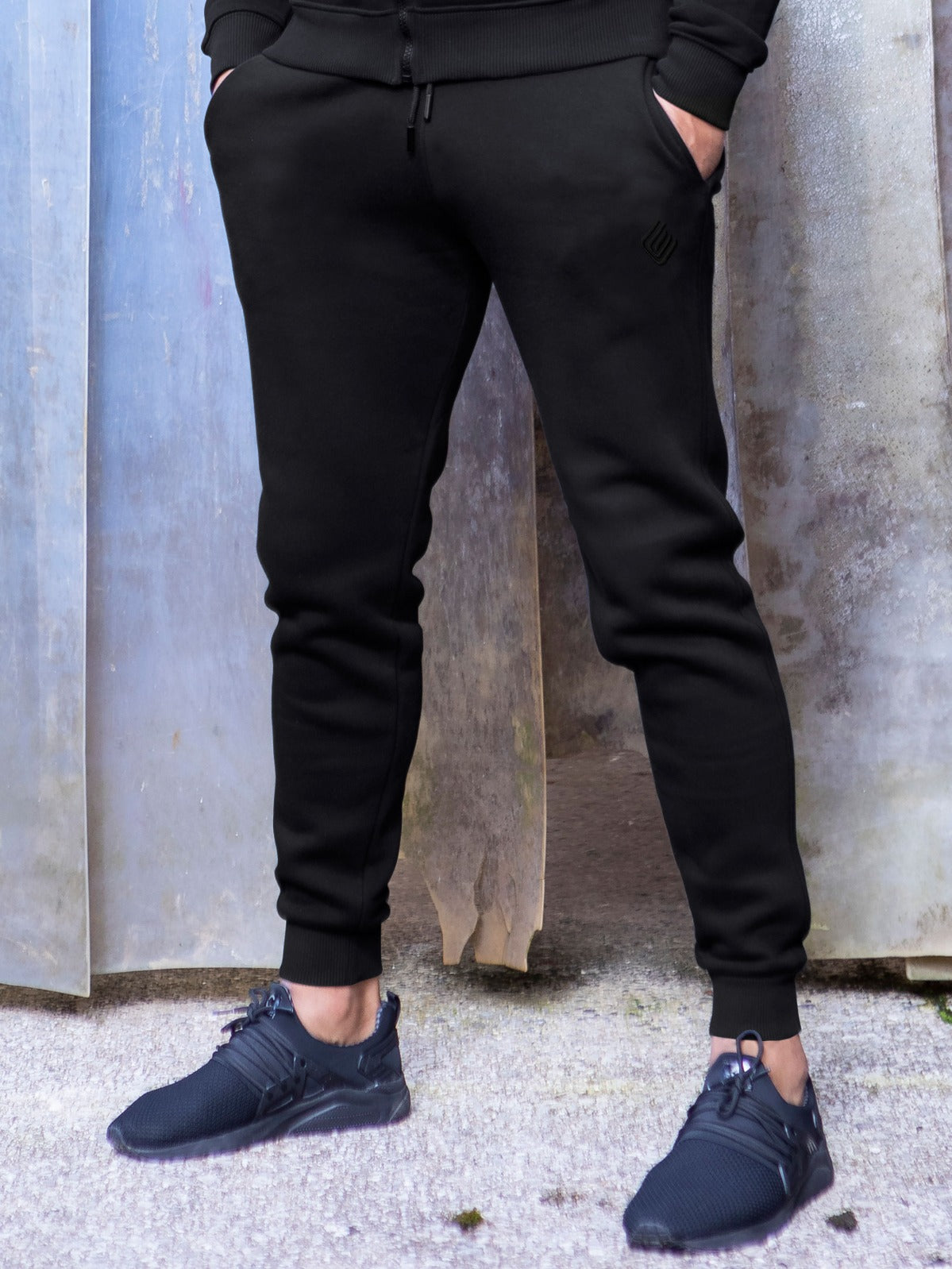 Enzo Mens Slim Fit Fleece Jogging Bottoms Enzo Mens Slim Fit Fleece Jogging Bottoms
