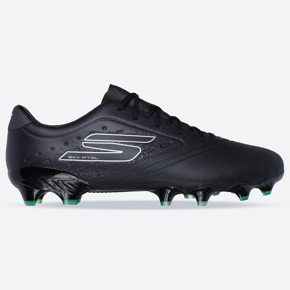 Men’s Wide Fit Skechers Razor Gold FG Wide Fit Football BootsTrainers, BlackSilver E Men’s Wide Fit Skechers Razor Gold FG Wide Fit Football BootsTrainers, BlackSilver E