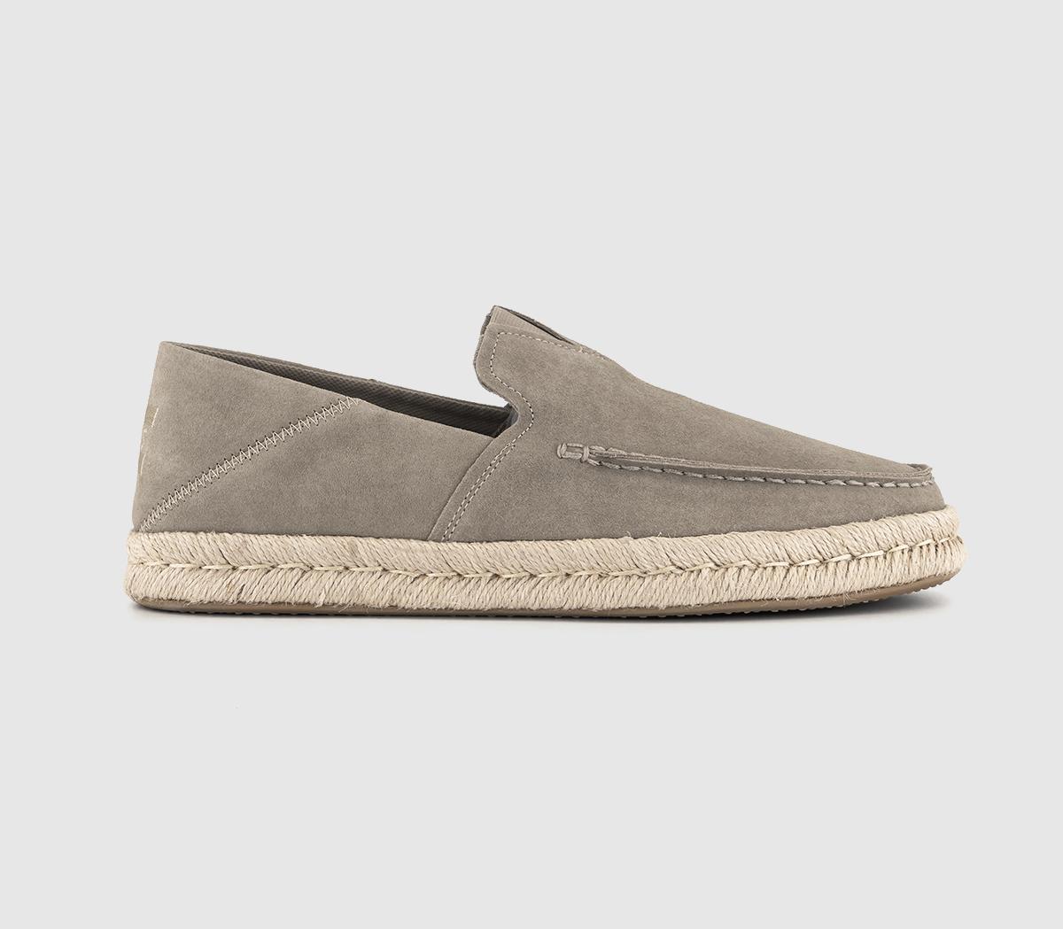 TOMS Mens Alonso Loafer Rope Loafers Dune Sand Natural TOMS Mens Alonso Loafer Rope Loafers Dune Sand Natural