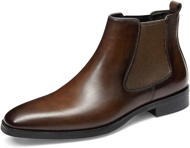 Chelsea boots For Men in Cow Leather – Dark Brown Chelsea boots For Men in Cow Leather – Dark Brown