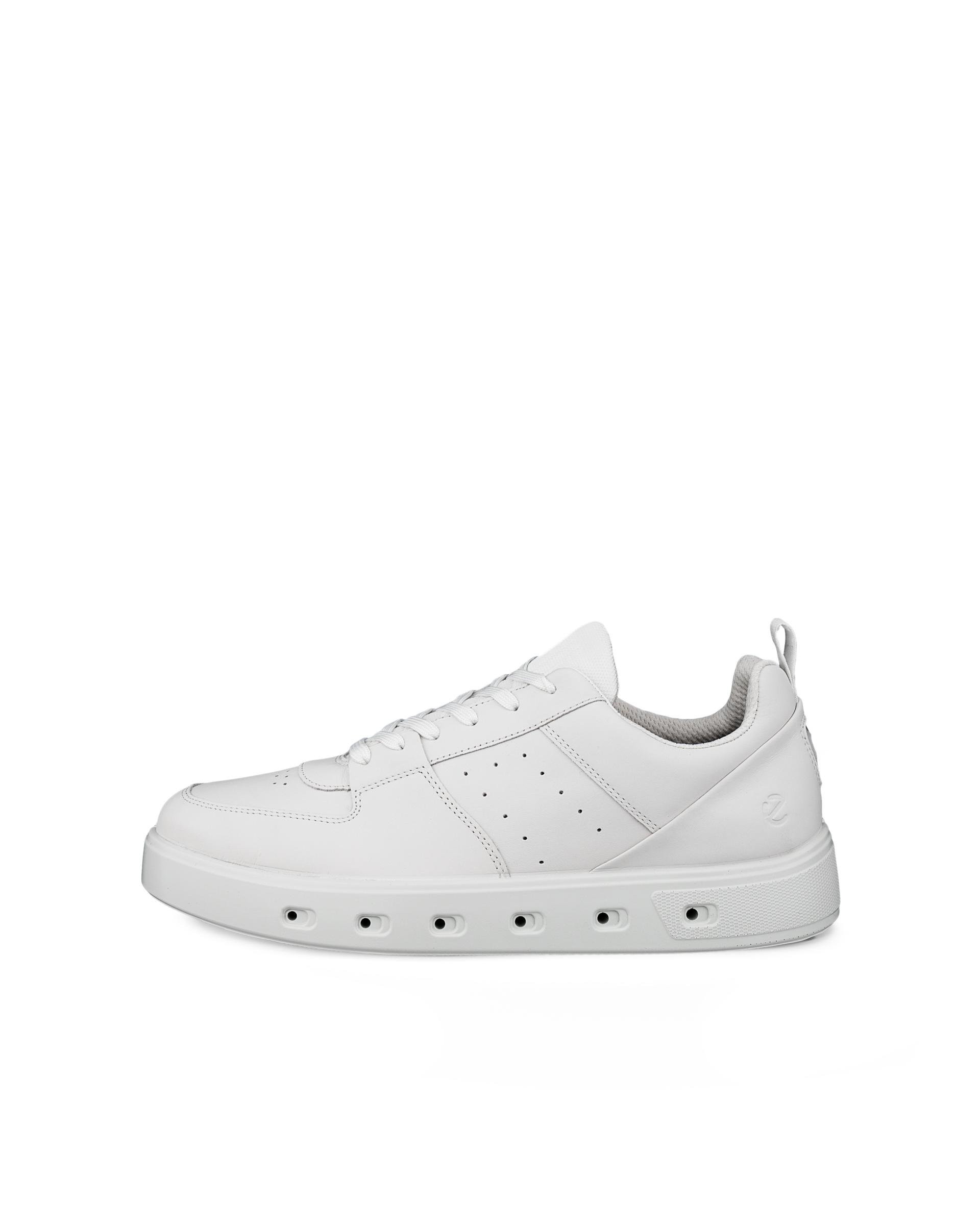 ECCO STREET – Men’s Leather Gore-Tex Trainer – White ECCO STREET – Men’s Leather Gore-Tex Trainer – White