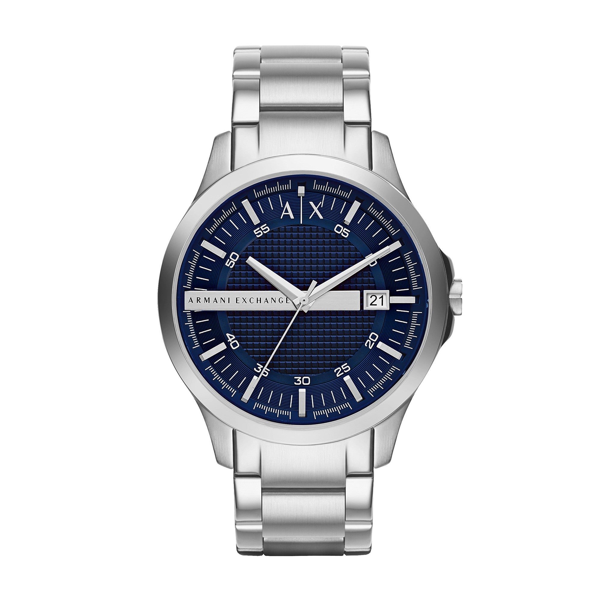 Armani Exchange Classic Quartz mm Blue Dial Men’s Watch Stainless Steel Armani Exchange Classic Quartz mm Blue Dial Men’s Watch Stainless Steel
