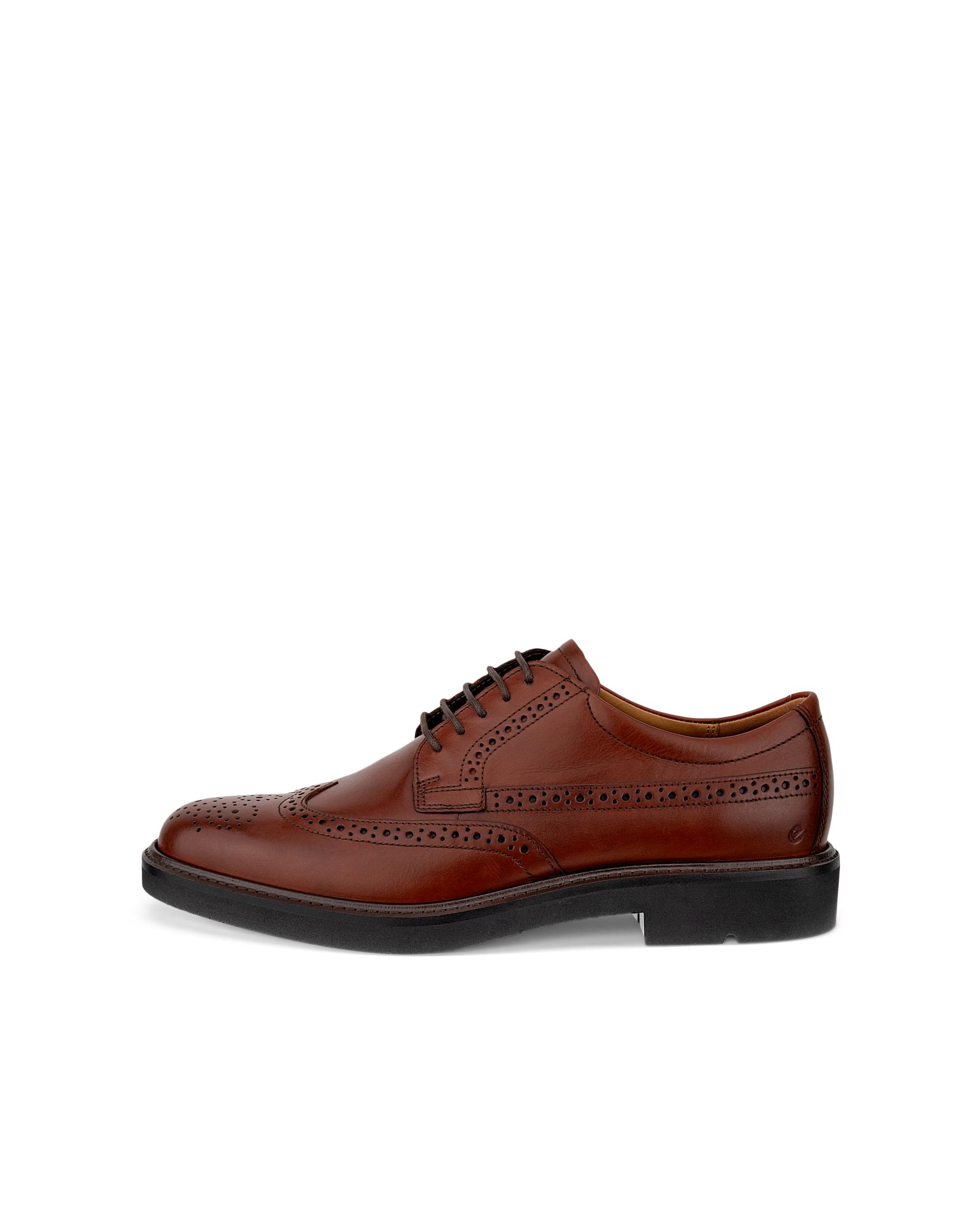 ECCO METROPOLE LONDON – Men’s Leather Brogue Shoe – Brown ECCO METROPOLE LONDON – Men’s Leather Brogue Shoe – Brown
