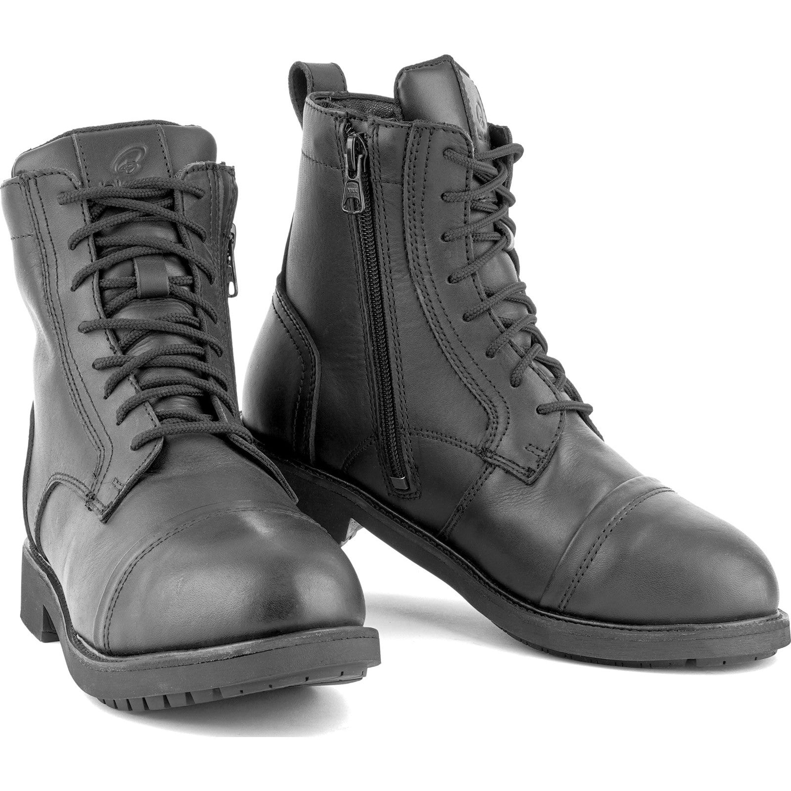 Black Guard Oxford Motorcycle Boots & Gear Shifter Pad – Black | Black Guard Oxford Motorcycle Boots & Gear Shifter Pad – Black |