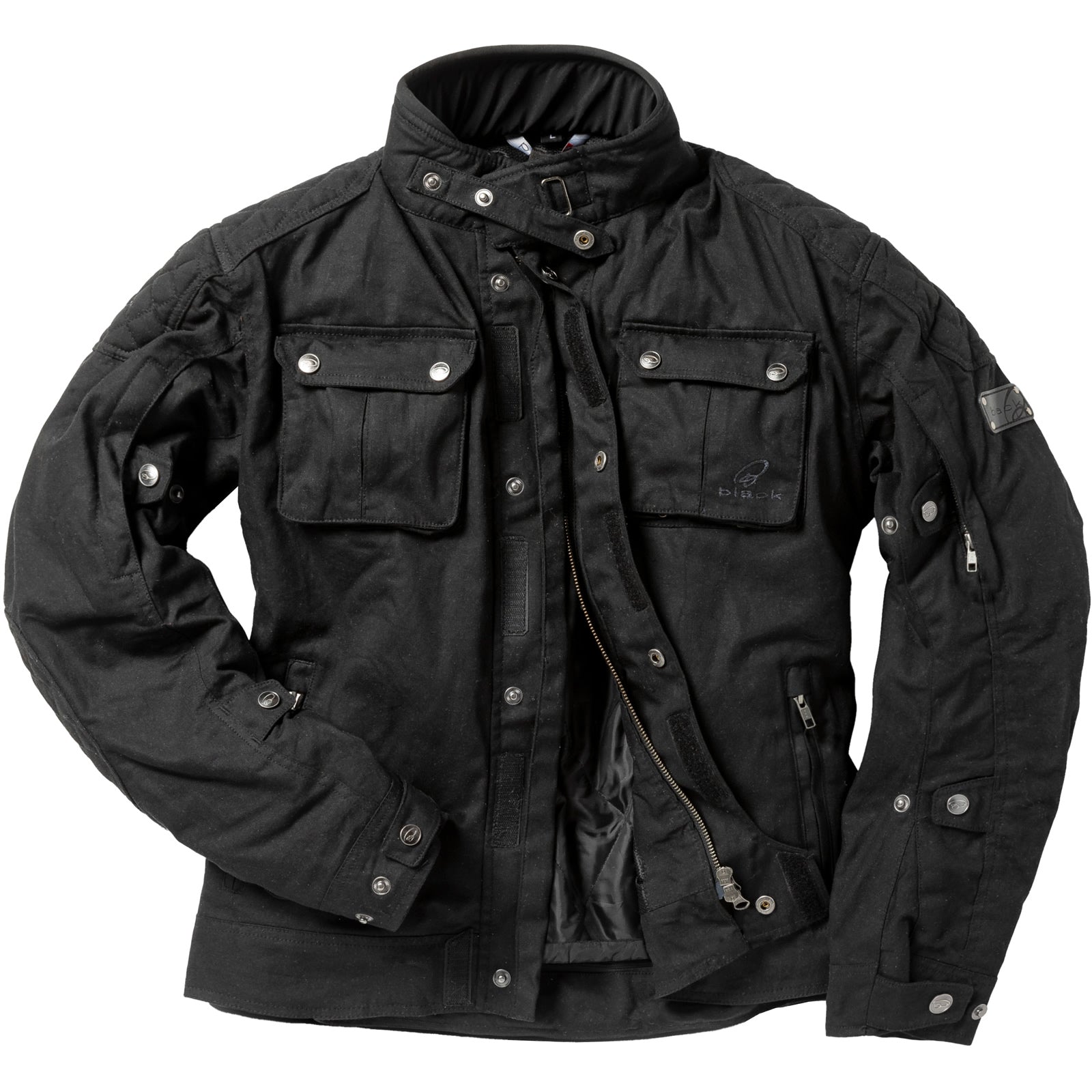 Black Pendle Wax Motorcycle Jacket – Black ” | | “ Black Pendle Wax Motorcycle Jacket – Black ” | | “