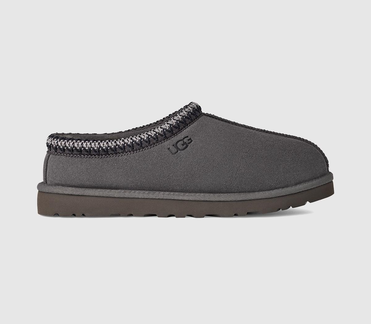 UGG Mens Tasman II Slippers Dark Grey UGG Mens Tasman II Slippers Dark Grey