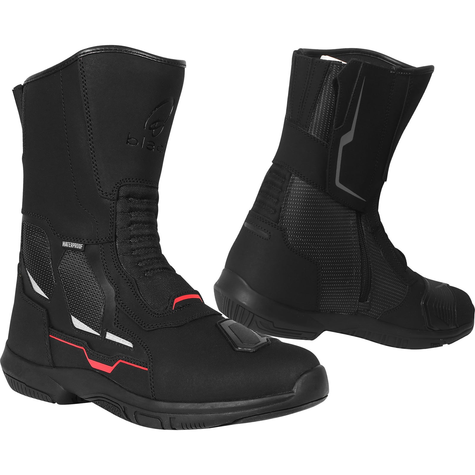 Black Venture Motorcycle Boots – Black |