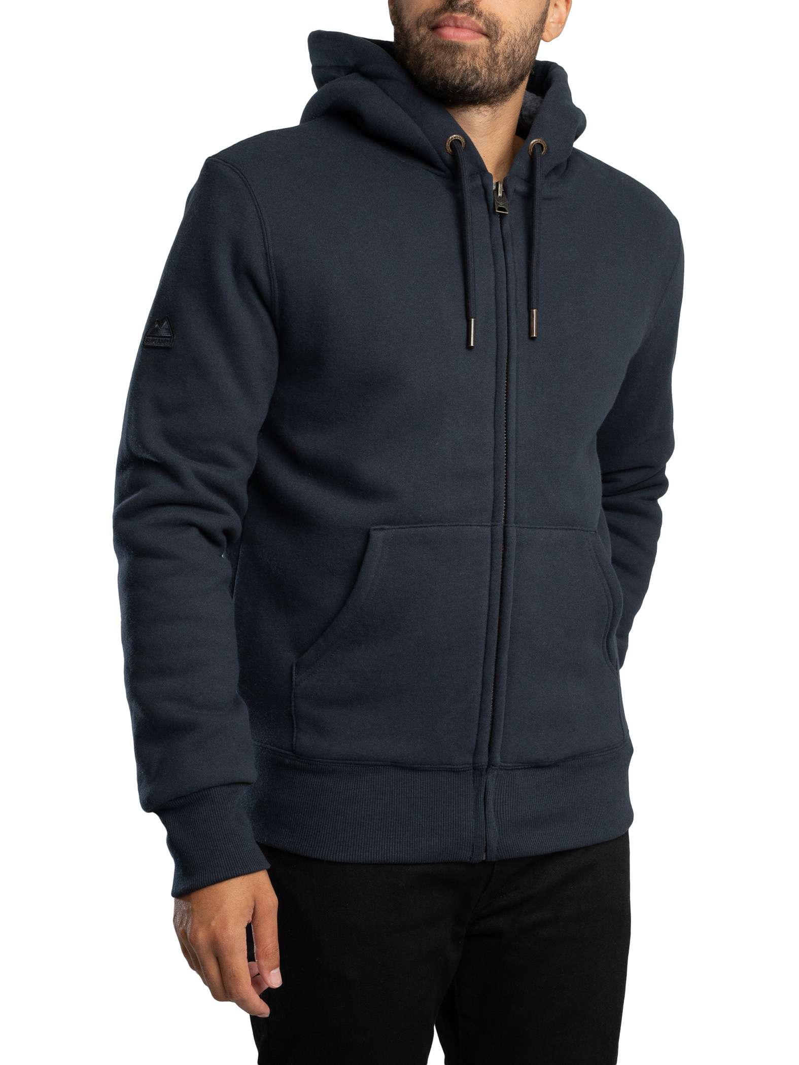 Borg Lined Zip Hoodie Borg Lined Zip Hoodie