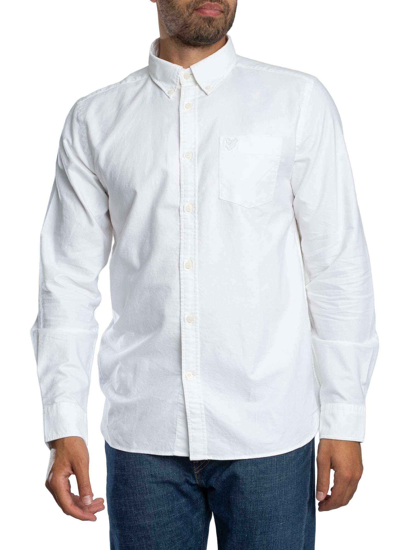 Tonal Eagle Plain Oxford Shirt Tonal Eagle Plain Oxford Shirt