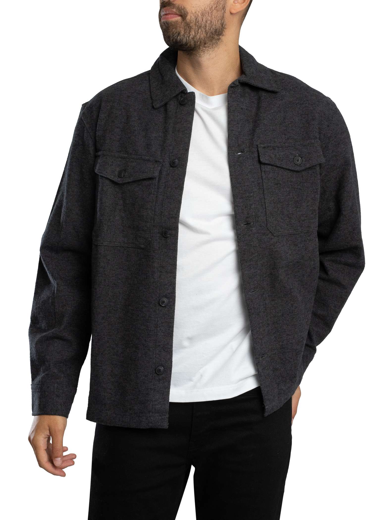 Perfect Melange Overshirt Perfect Melange Overshirt