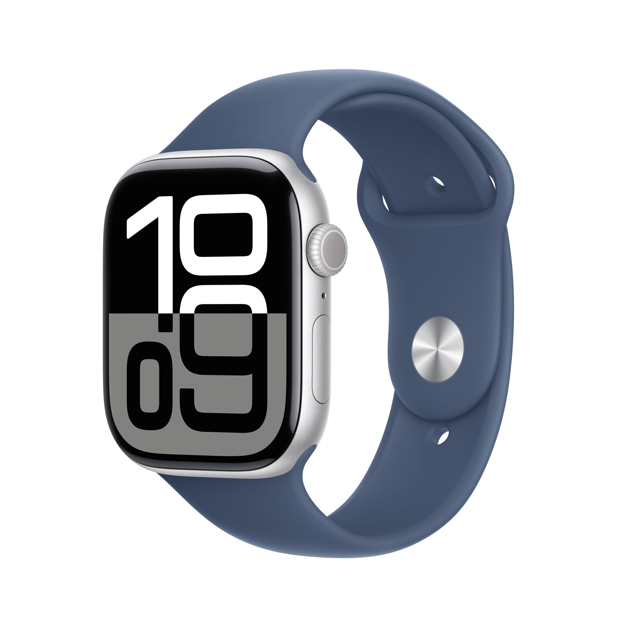 Apple Watch Series GPS mm Silver Aluminium Case with Denim Sport Band Apple Watch Series GPS mm Silver Aluminium Case with Denim Sport Band