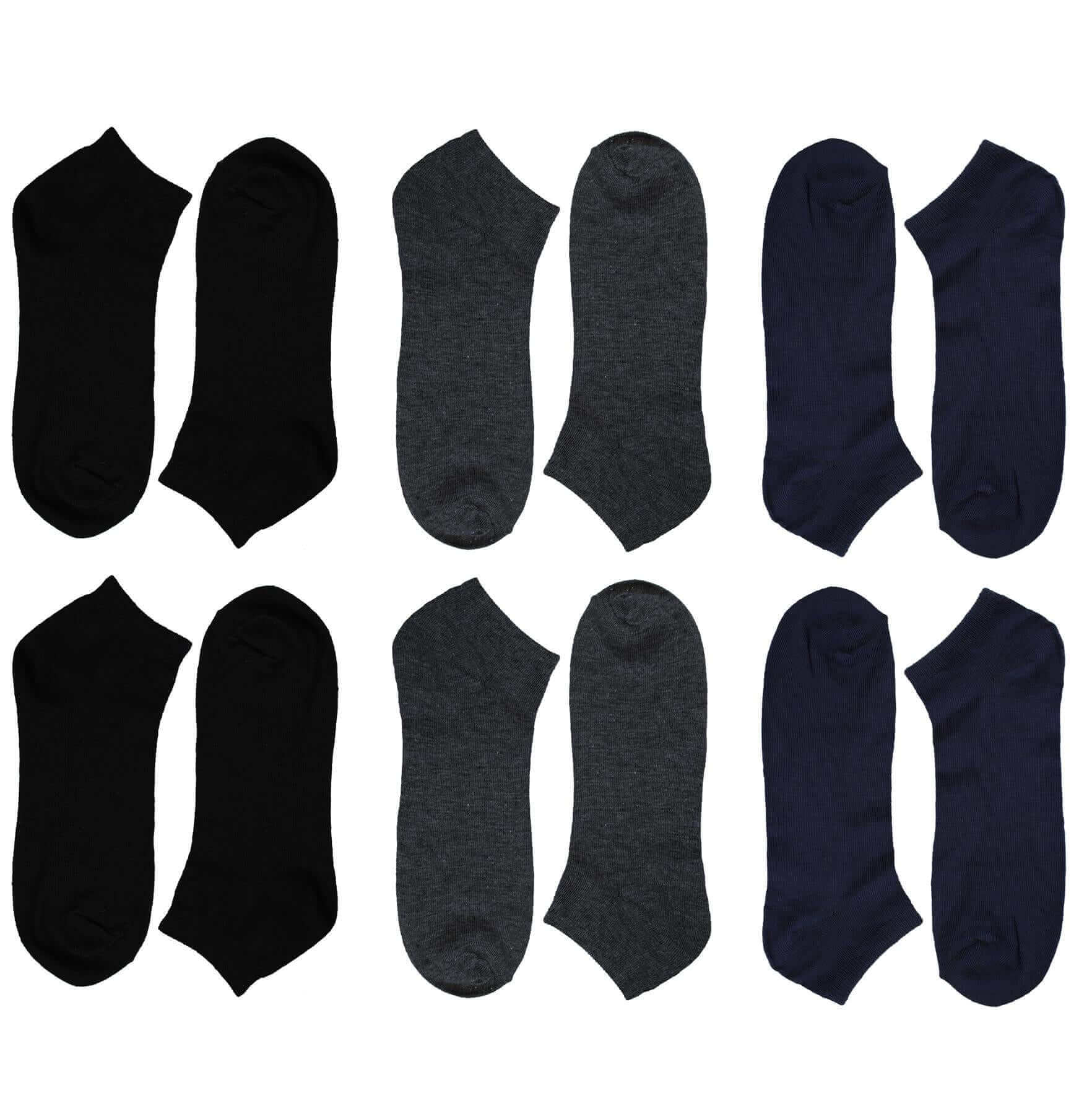 Pairs Mens Lightweight Breathable Cotton Blend Ankle Trainer Socks with Arch Support for Running Gym Everyday Wear in Black White Pairs Mens Lightweight Breathable Cotton Blend Ankle Trainer Socks with Arch Support for Running Gym Everyday Wear in Black White