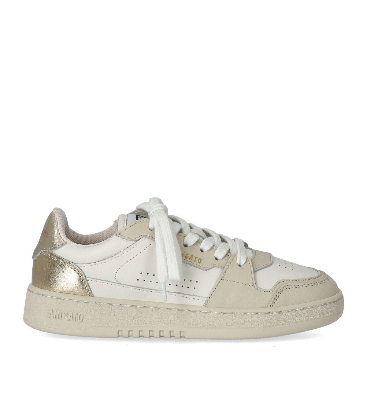 AXEL ARIGATO DICE LO WHITE GOLD SNEAKER AXEL ARIGATO DICE LO WHITE GOLD SNEAKER