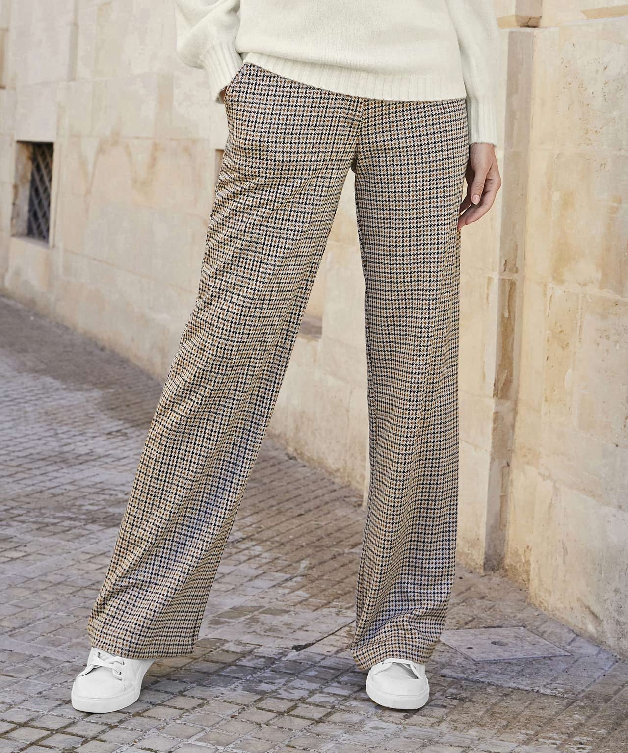 Damart Check Trousers Damart Check Trousers
