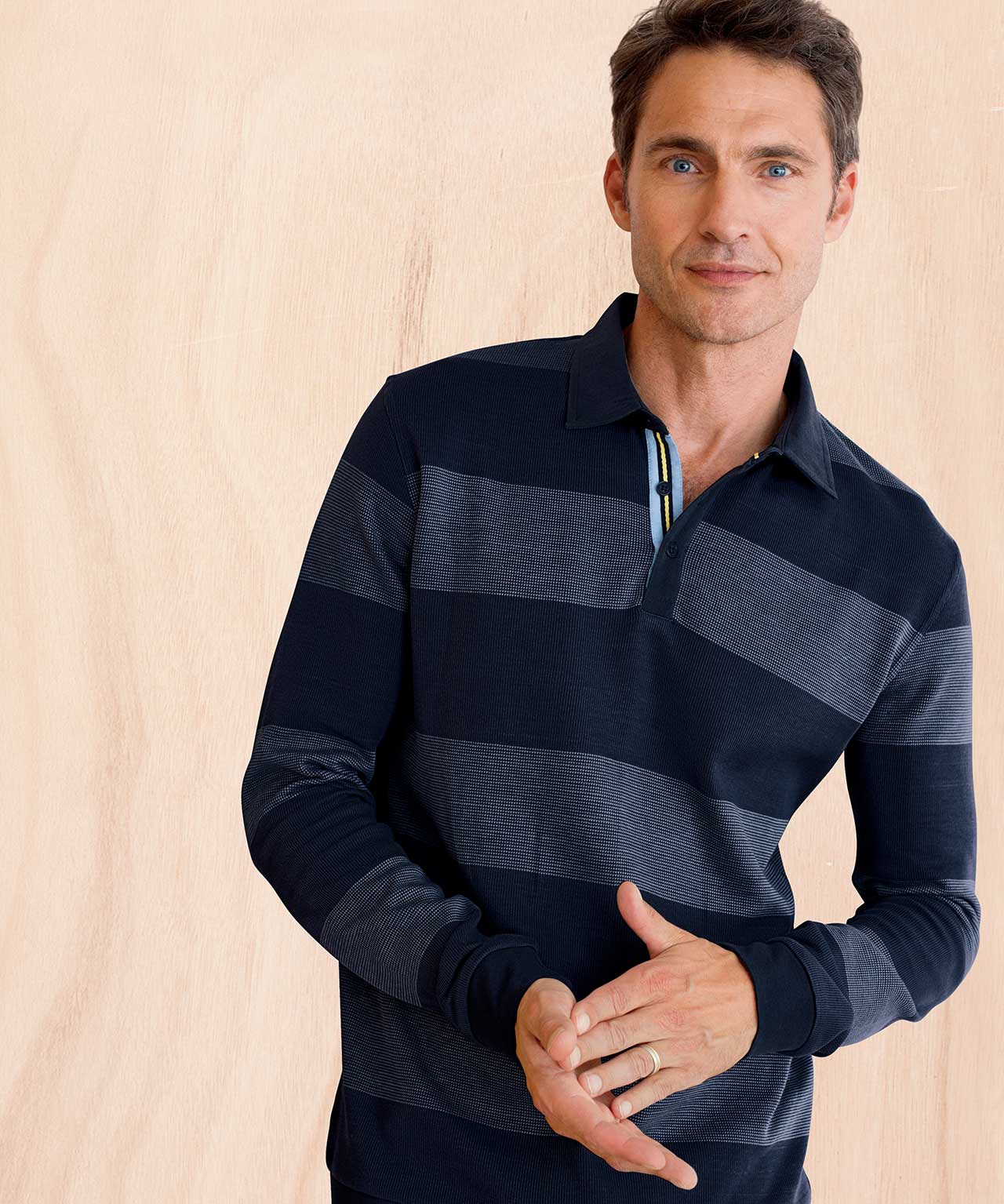 Damart Men’s Stripe Sweatshirt Damart Men’s Stripe Sweatshirt