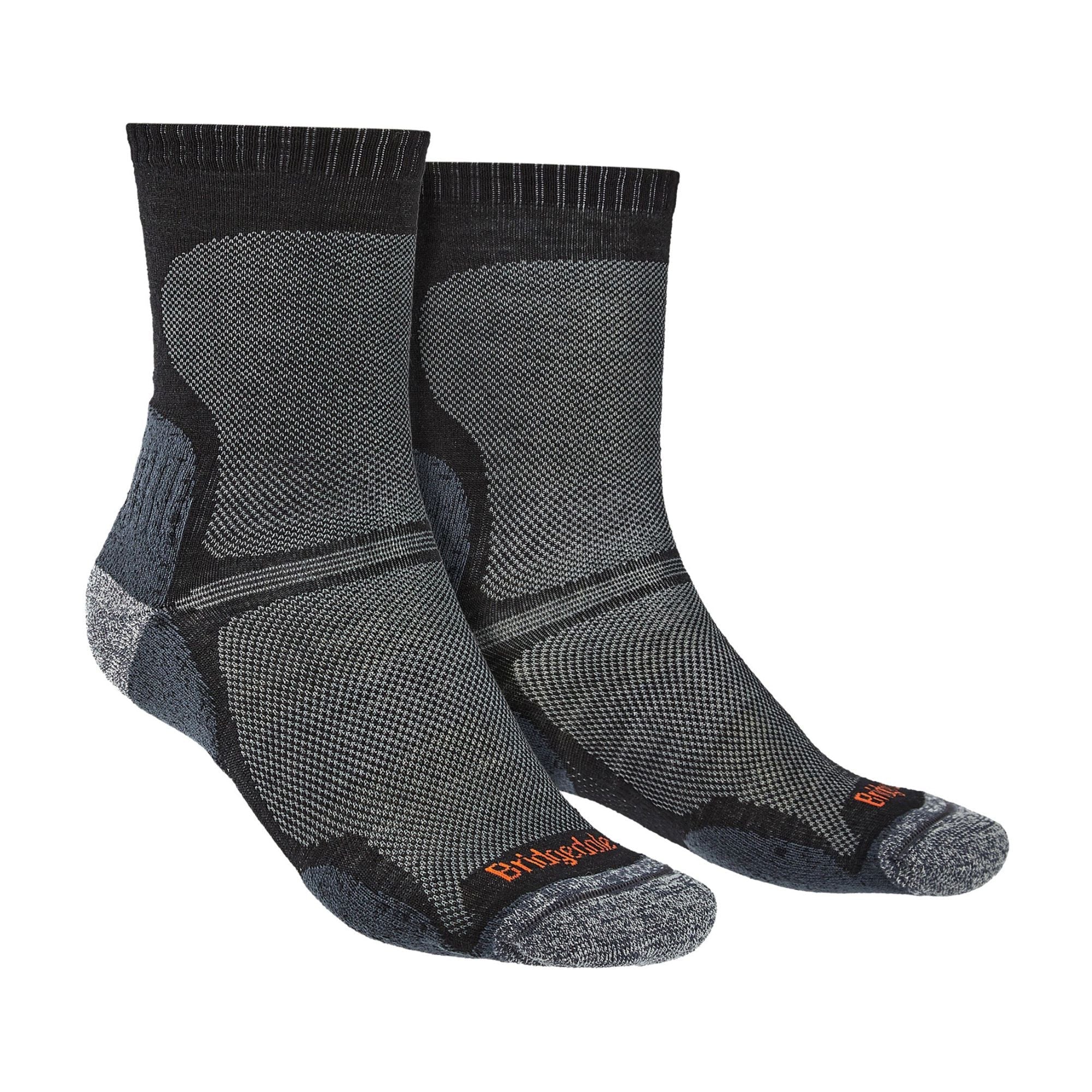 Pack Mens Hiking Ultralight T Merino Wool Crew Socks – – Black Pack Mens Hiking Ultralight T Merino Wool Crew Socks – – Black