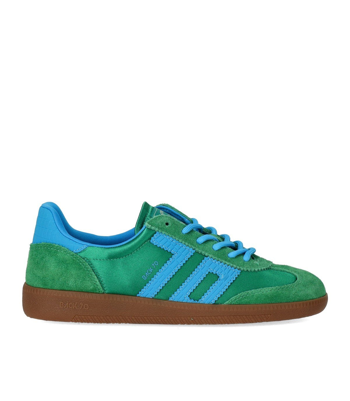 BACK GHOST SATIN GREEN SNEAKER BACK GHOST SATIN GREEN SNEAKER