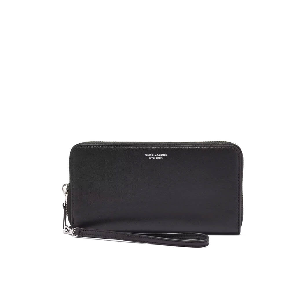 MARC JACOBS THE SLIM CONTINENTAL BLACK WALLET MARC JACOBS THE SLIM CONTINENTAL BLACK WALLET