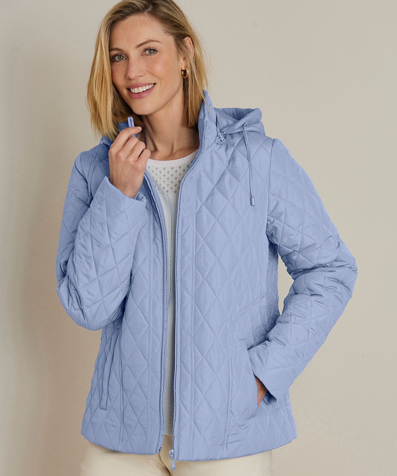 Damart Rain Bouncer Quilted High Neck Parka Damart Rain Bouncer Quilted High Neck Parka