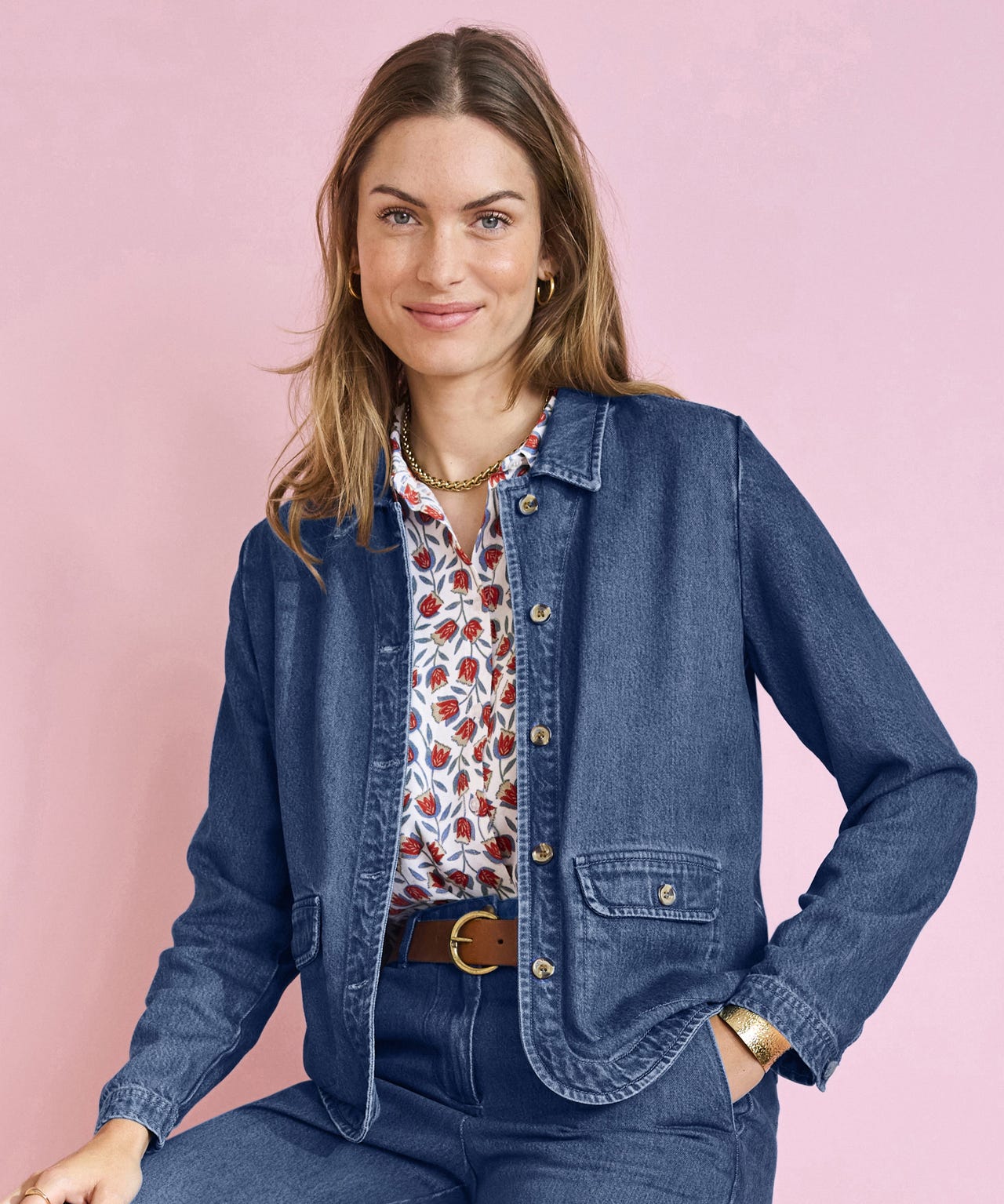 Damart Denim Look Jacket