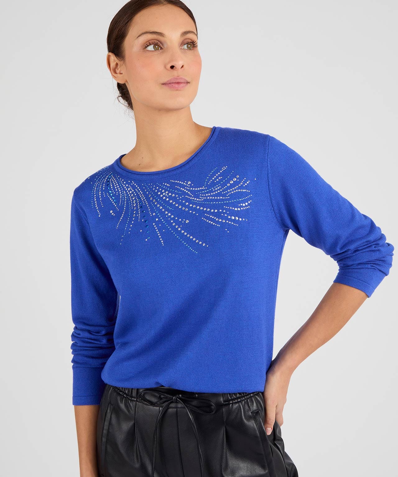 Damart Stitch Detail Jumper Damart Stitch Detail Jumper