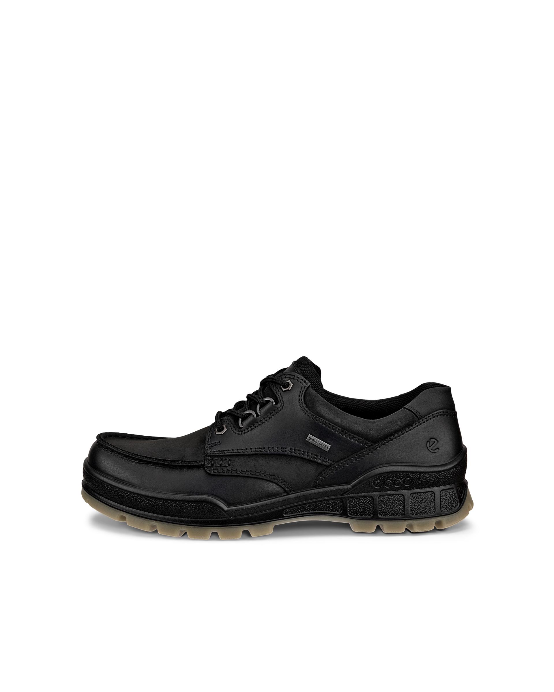 ECCO TRACK – Men’s Leather Gore-Tex Outdoor Trainer – Black ECCO TRACK – Men’s Leather Gore-Tex Outdoor Trainer – Black