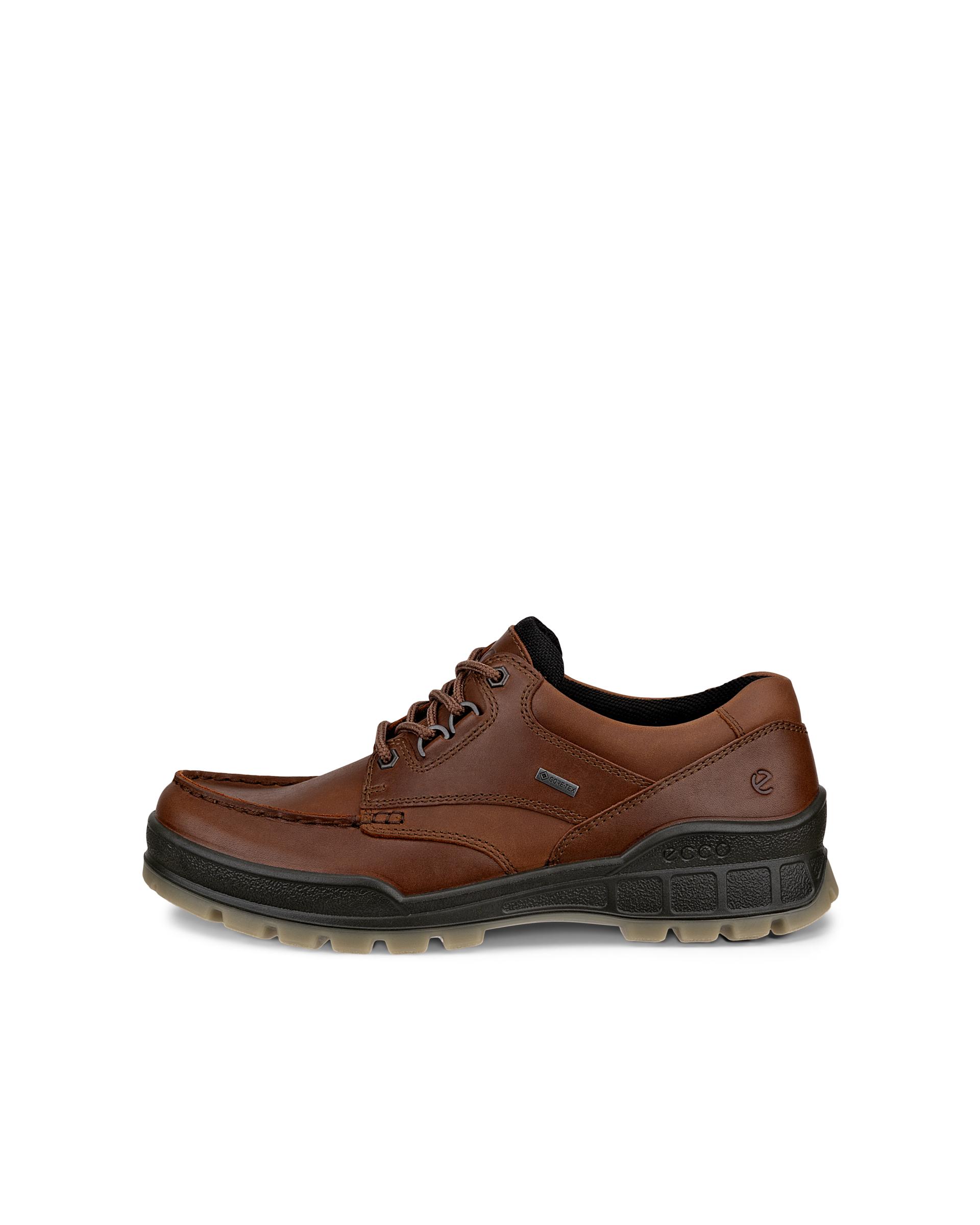 ECCO TRACK – Men’s Leather Gore-Tex Outdoor Trainer – Brown ECCO TRACK – Men’s Leather Gore-Tex Outdoor Trainer – Brown