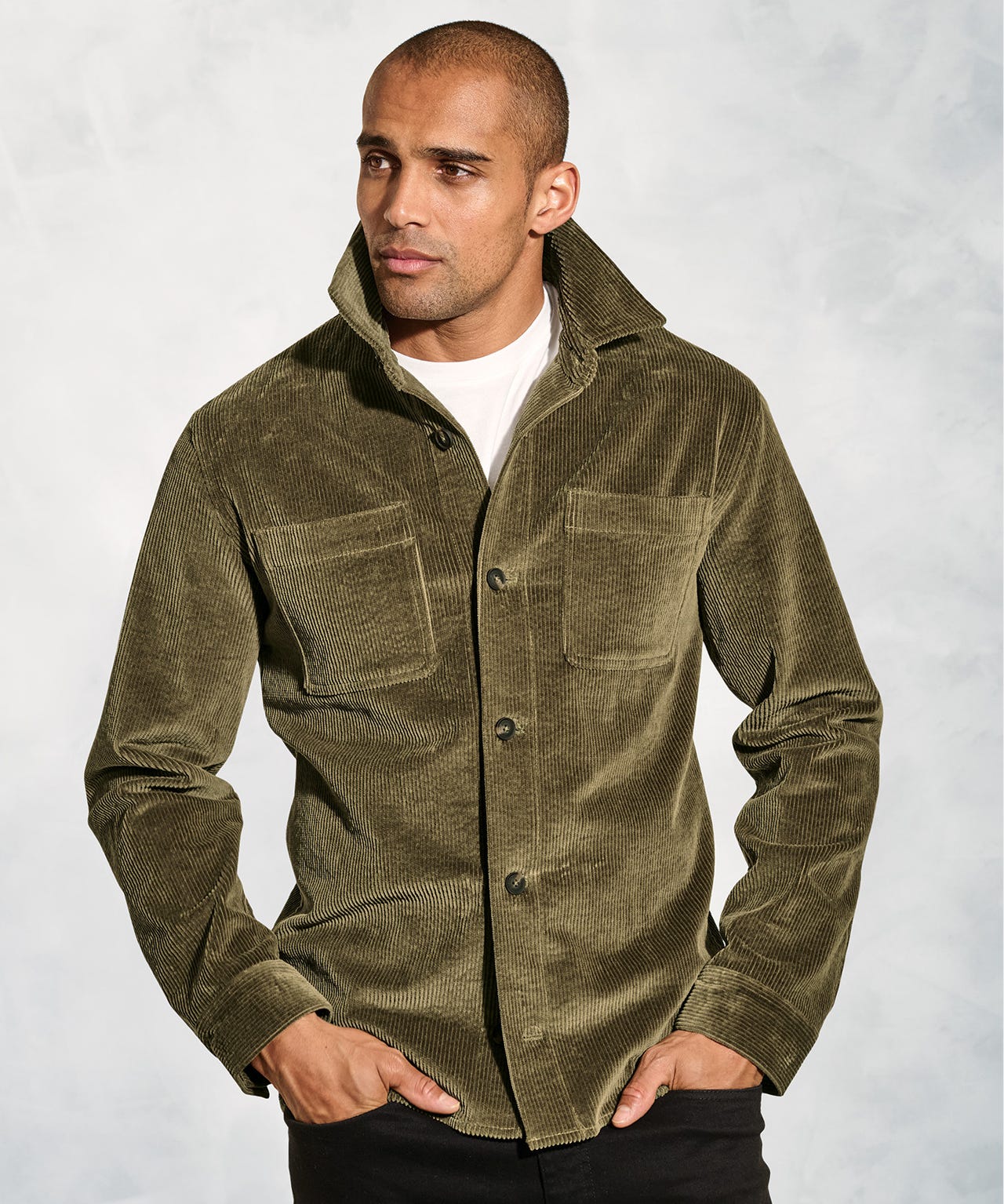 Damart Brook Taverner Washed Cord W Overshirt Damart Brook Taverner Washed Cord W Overshirt