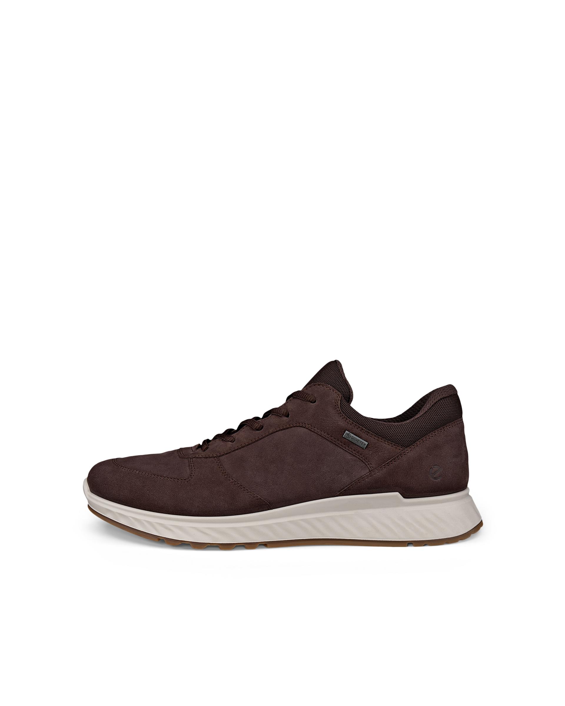 ECCO EXOSTRIDE – Men’s Nubuck Gore-Tex Outdoor Trainer – Brown ECCO EXOSTRIDE – Men’s Nubuck Gore-Tex Outdoor Trainer – Brown