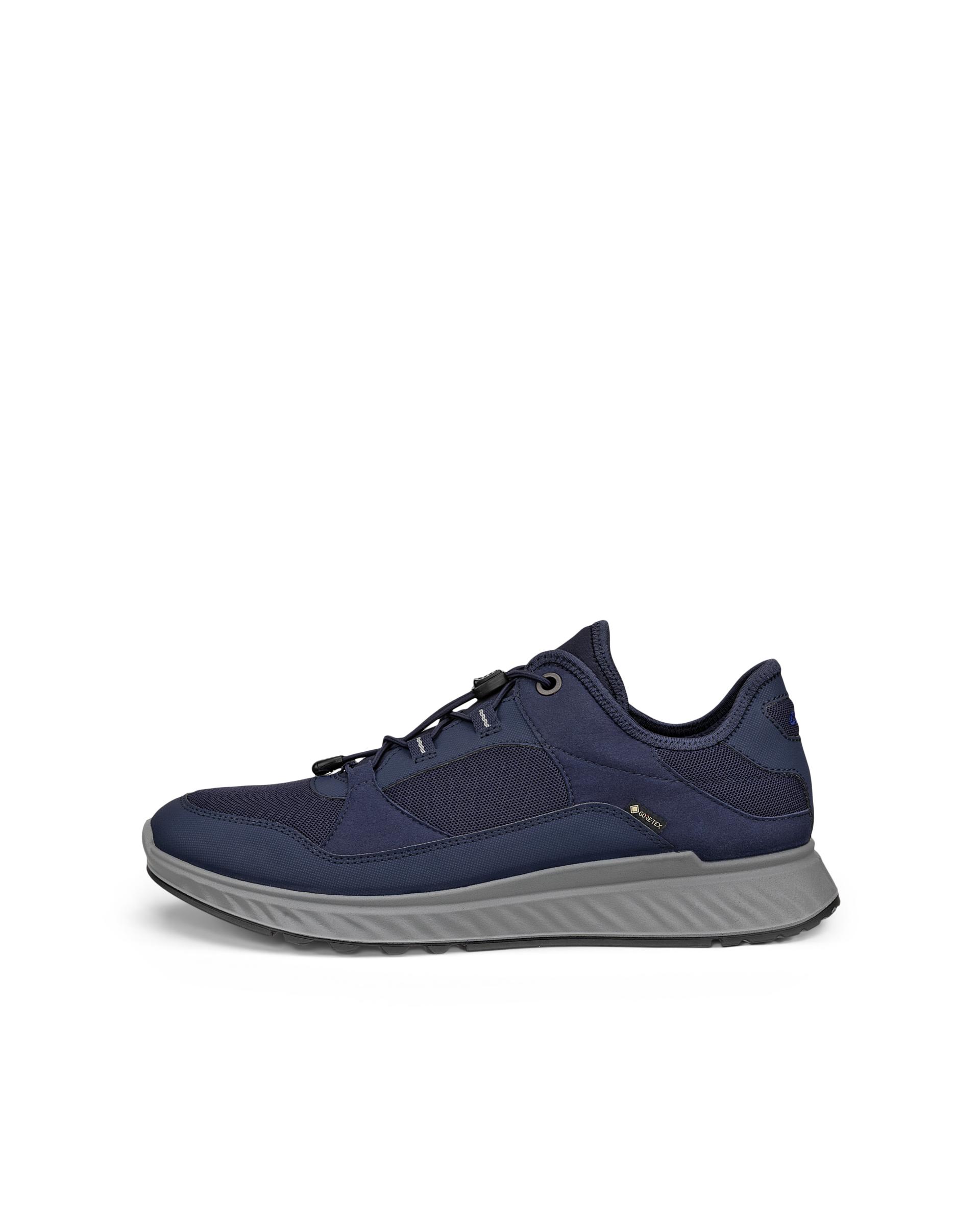 ECCO EXOSTRIDE – Men’s Gore-Tex Outdoor Trainer – Blue ECCO EXOSTRIDE – Men’s Gore-Tex Outdoor Trainer – Blue