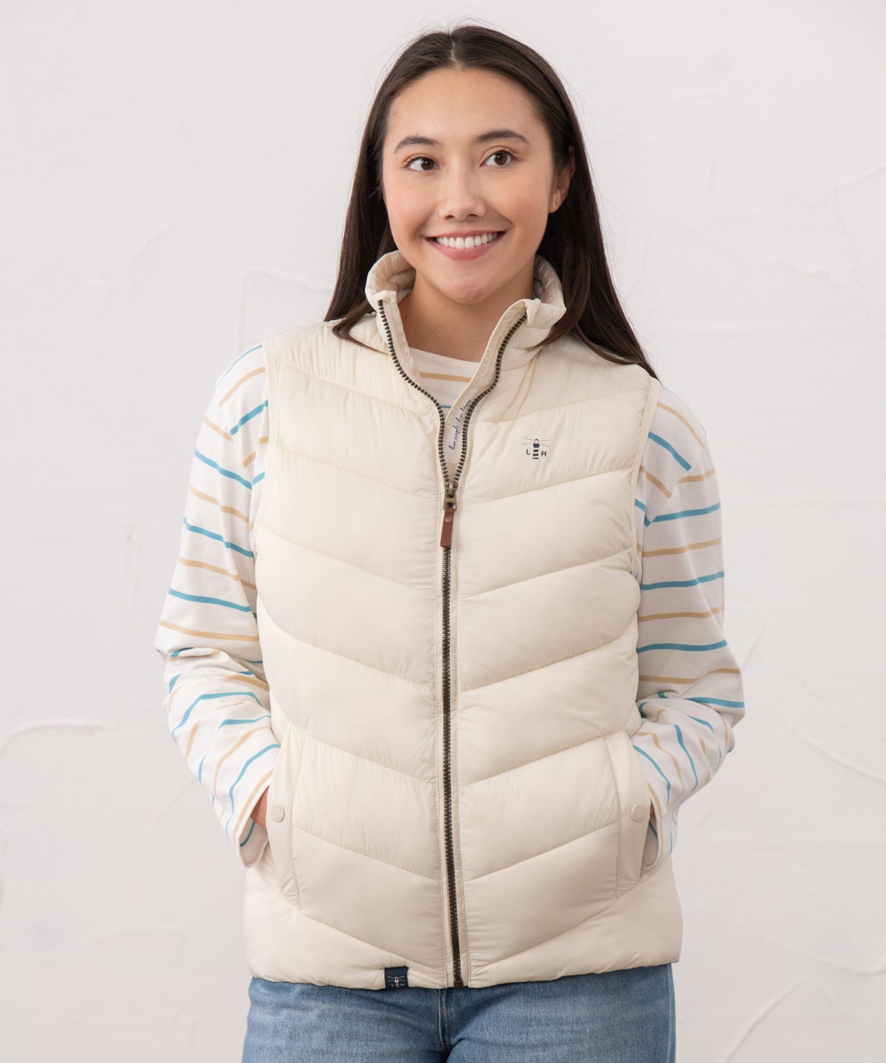 Damart Lighthouse – The Laurel Gilet Damart Lighthouse – The Laurel Gilet