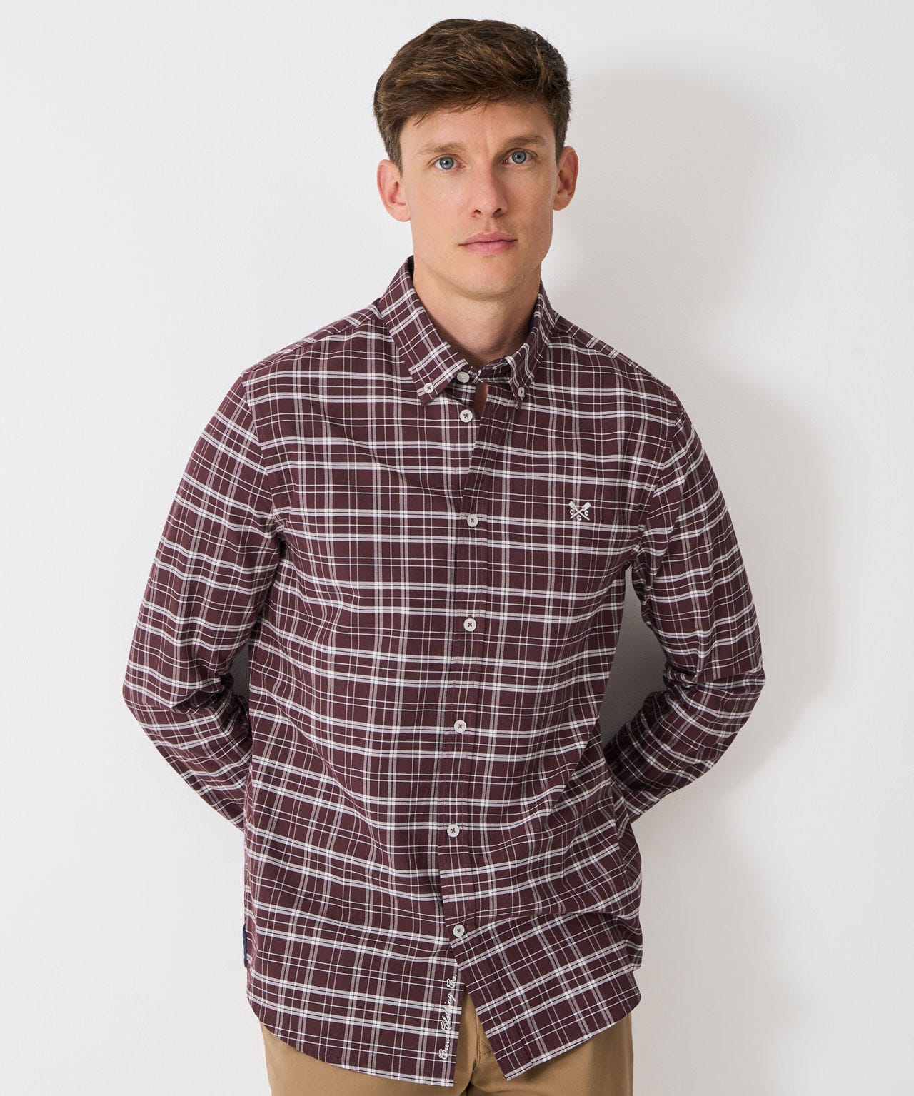 Damart Crew Clothing Slim Fit Oxford Shirt Damart Crew Clothing Slim Fit Oxford Shirt