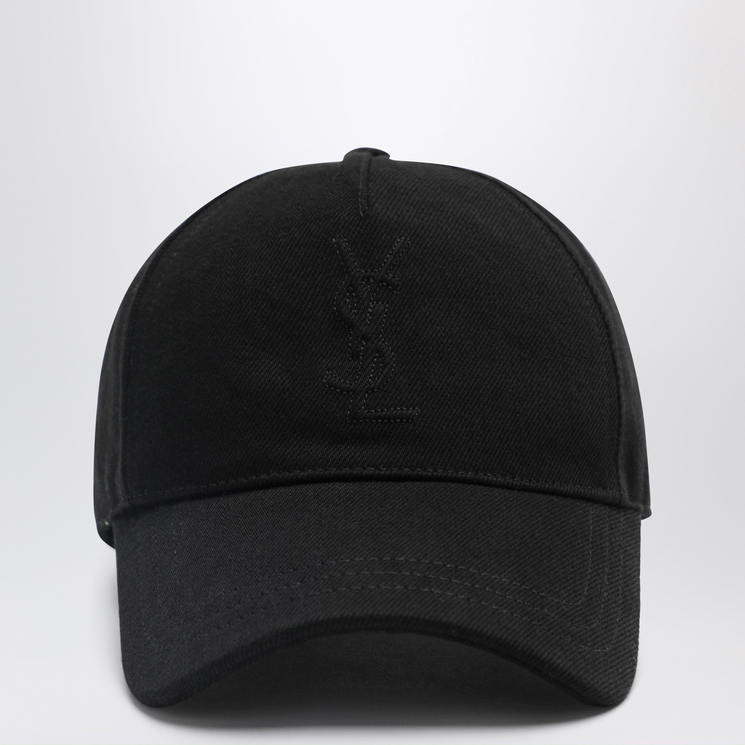 Cassandre black cotton baseball cap Cassandre black cotton baseball cap