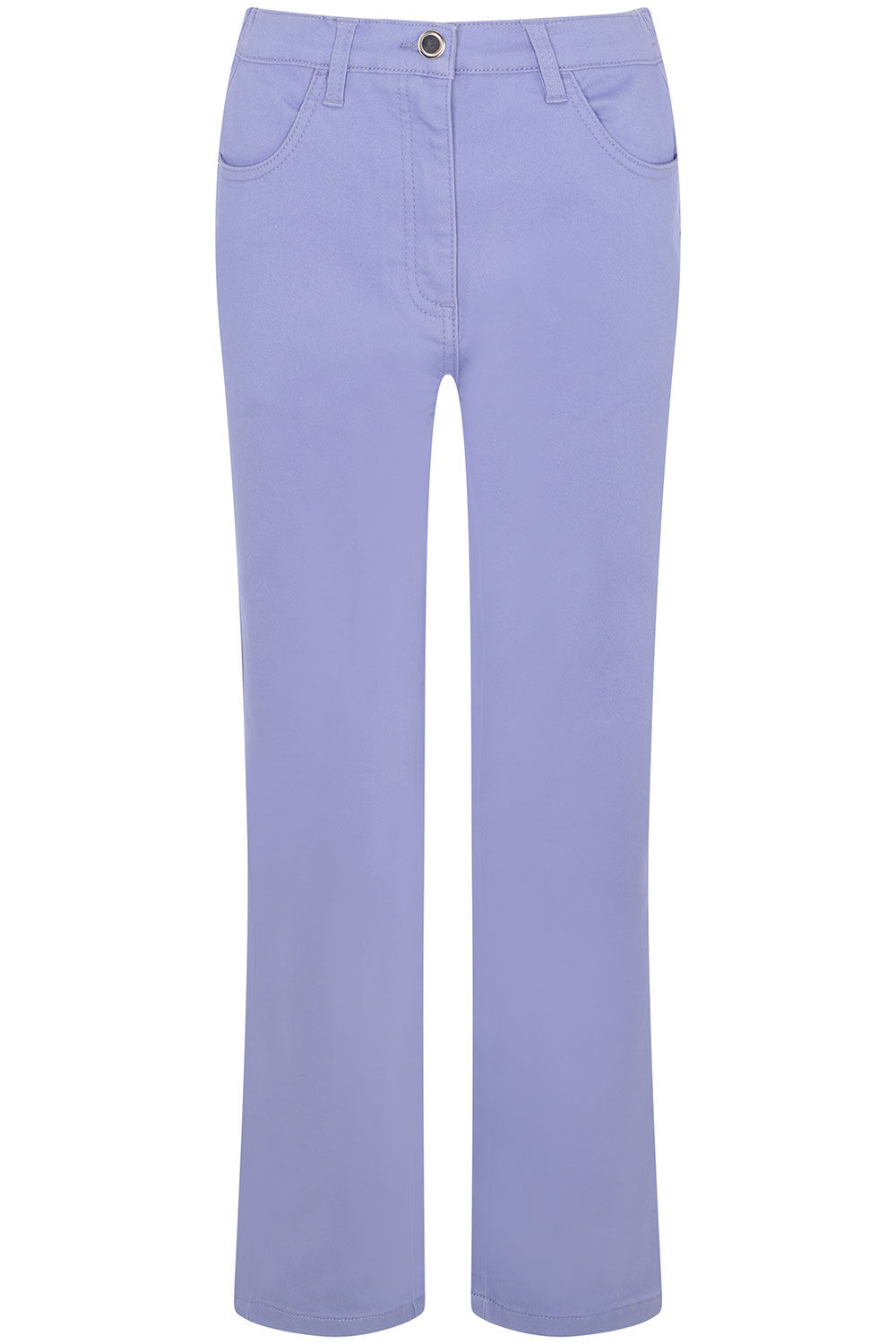 Bonmarche Lavender The Sara Coloured Straight Leg Jeans, Size: Bonmarche Lavender The Sara Coloured Straight Leg Jeans, Size: